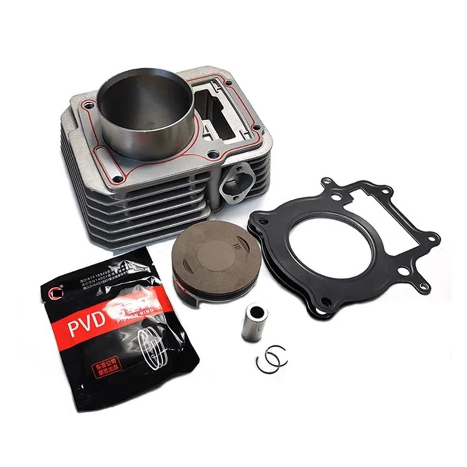 72mm CB250F Zylinder Kit Kolben Ring Dichtung Set for Cb250-F ka-yo T4 Z1 Nx6 CPS250 Atv Quad Dirt Pit Bike Motor von RFSHKOP