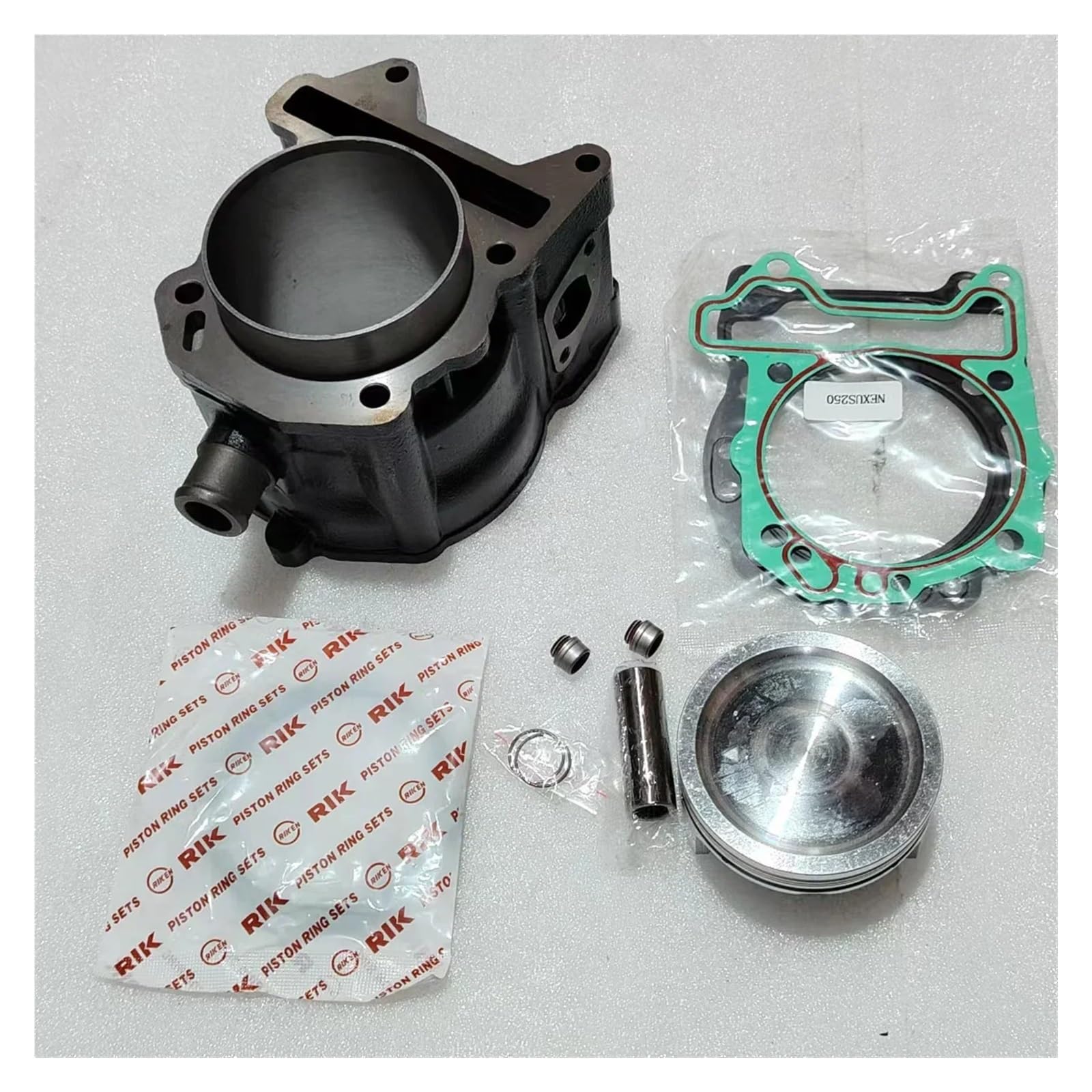 Motorrad-Motor-Zylinder-Kit mit Kolbenbolzen und Dichtungen, 72 mm Bohrung for SR250 GILERA NEXUS250 X7 BYQ25 von RFSHKOP