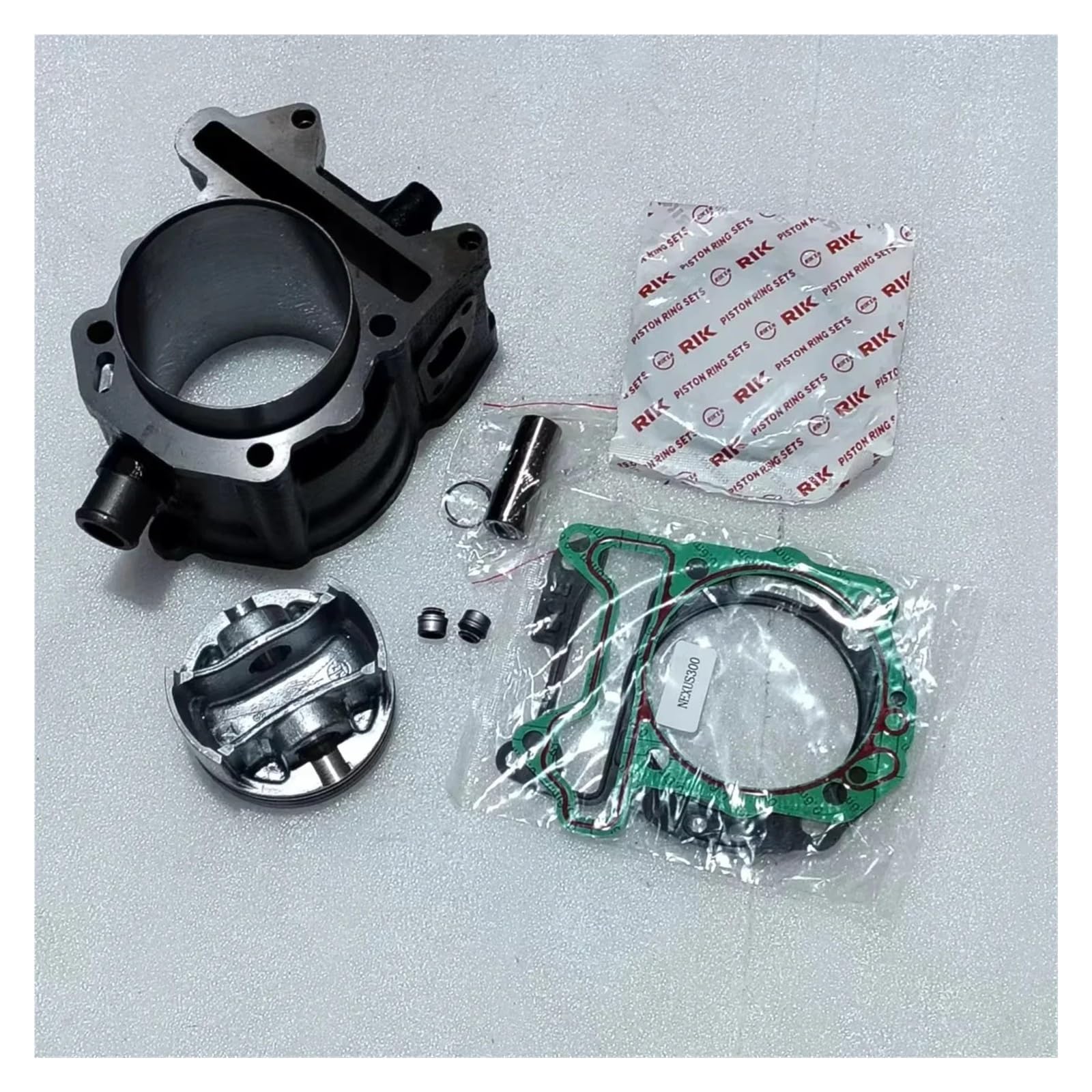 Motorrad-Motor-Zylinder-Kit mit Kolbenbolzen und Dichtungen, 75 mm Bohrung for VESPA 300 GTS300 GTV300 April SR 300 von RFSHKOP