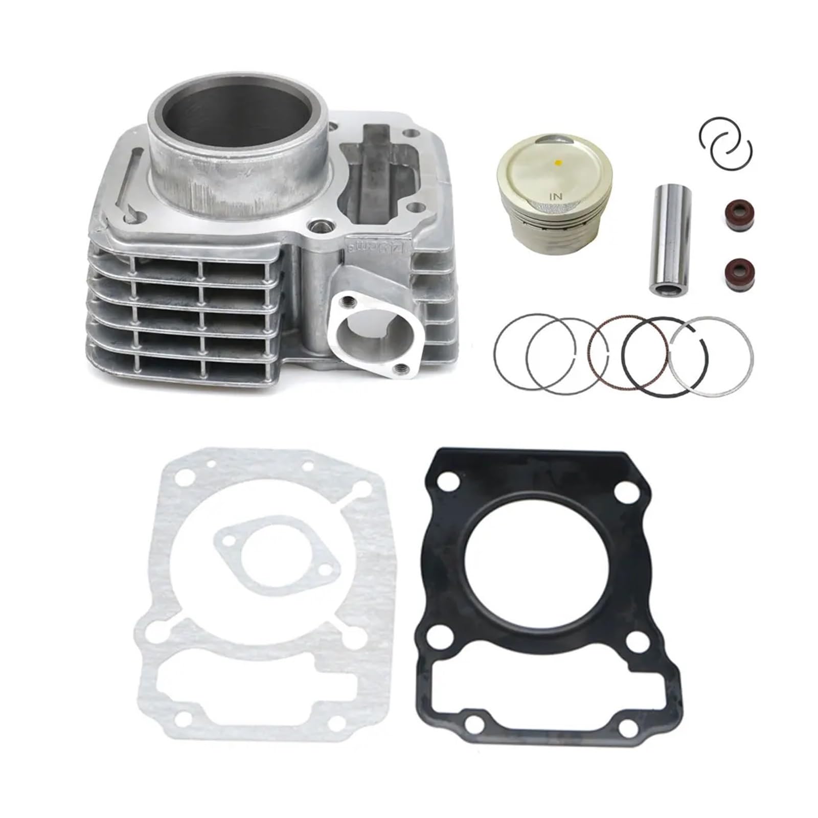 Motorradzylinder, 57,3 mm, 150 cc, Motorblock aus Aluminiumlegierung, Ersatzteil for XR150, CG150, CBF150, KTT150 von RFSHKOP