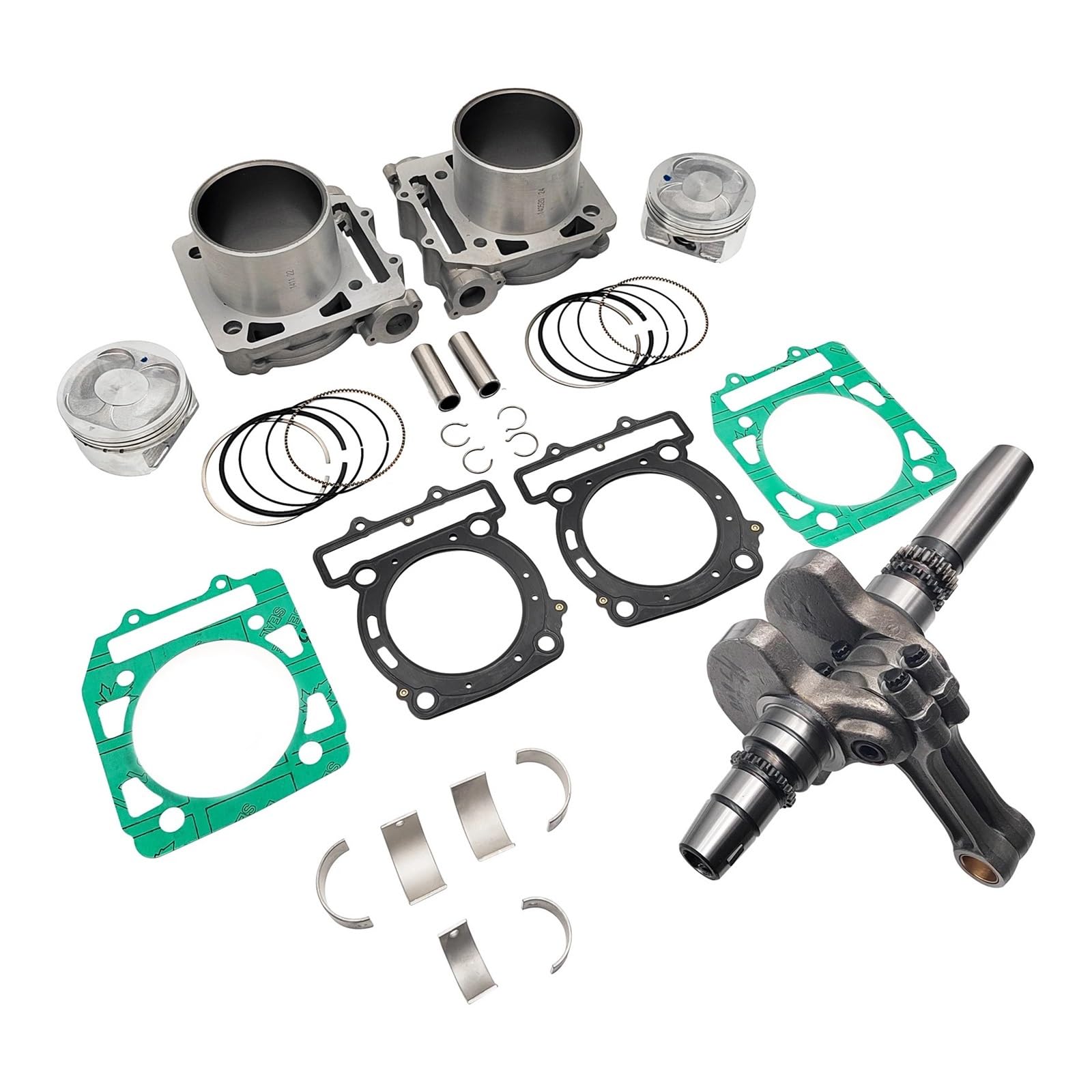 Vorne und Hinten Zylinder kit Kurbelwelle Gleitlager for ATV UTV YS800 MSU800 Teile QUAD GO KART for Hallo/sonne 800 Fr von RFSHKOP