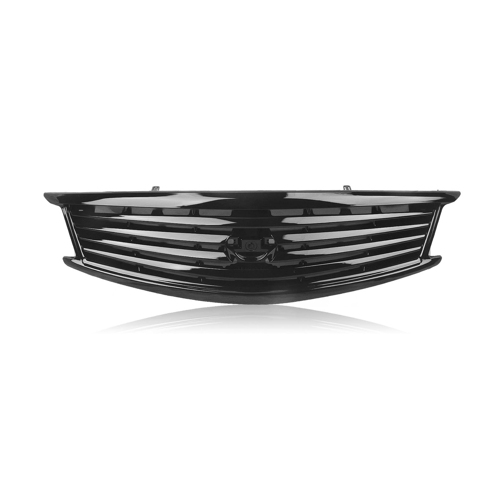 Auto Frontgrill Auto Kühlergrill Grill Oberen Stoßfänger Haube Mesh Für Infiniti G25 G37 Q40 4 Tür Limousine 2010 2011 2012 2013 2014 2015 Kühlergrill(Glossy Black) von RFSHOP