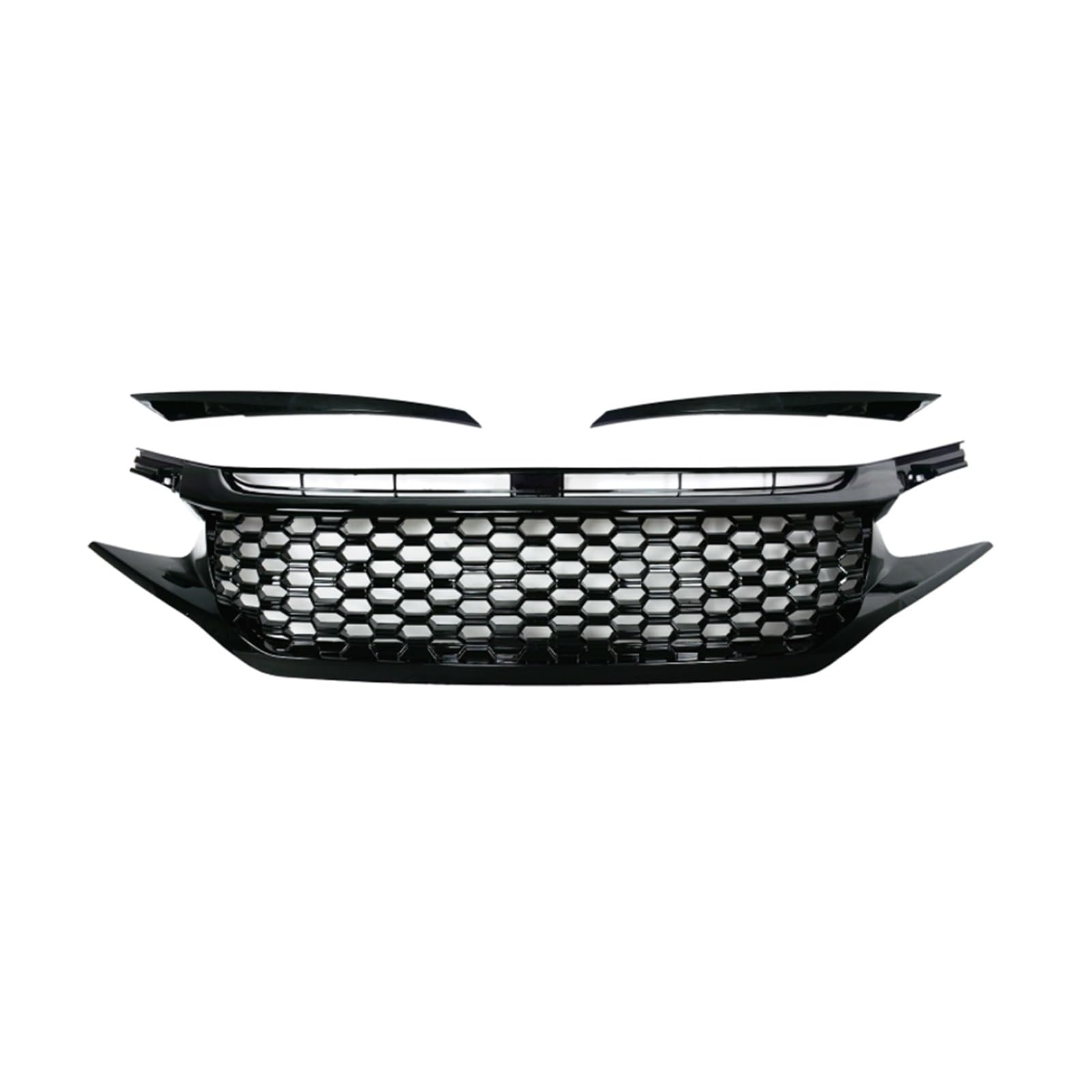 Auto Frontgrill Autozubehör Frontstoßstangengrill Center Styling Oberer Grill Für Civic Limousine/Fließheck 2016 2017 2018 Kühlergrill(B) von RFSHOP