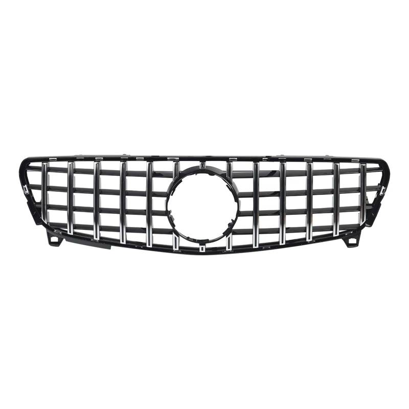 Auto Frontgrill Frontgrill Passend Für Benz A Klasse W176 GT GTR Grill 2016 2017 2018 Racing Grill Mesh Tuning Zubehör Kühlergrill von RFSHOP