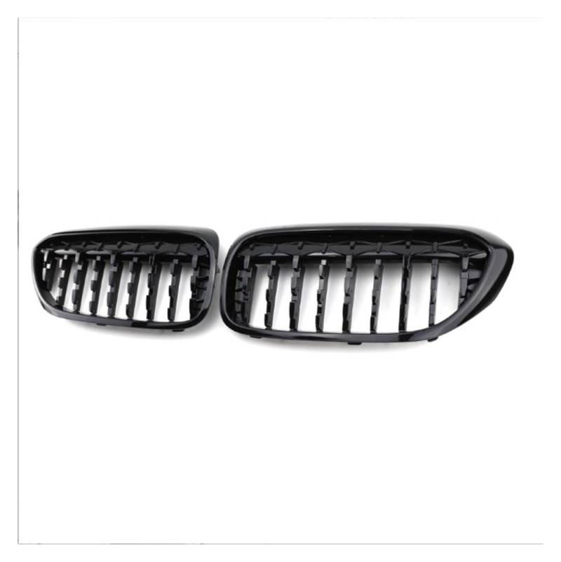 Auto Frontgrill Frontgrills Für 5er G30 G38 2017–2020, Glänzend Schwarzer Diamant-Nierengrill Ersatz-Racing-Frontstoßstangengitter Kühlergrill(Dia Black) von RFSHOP