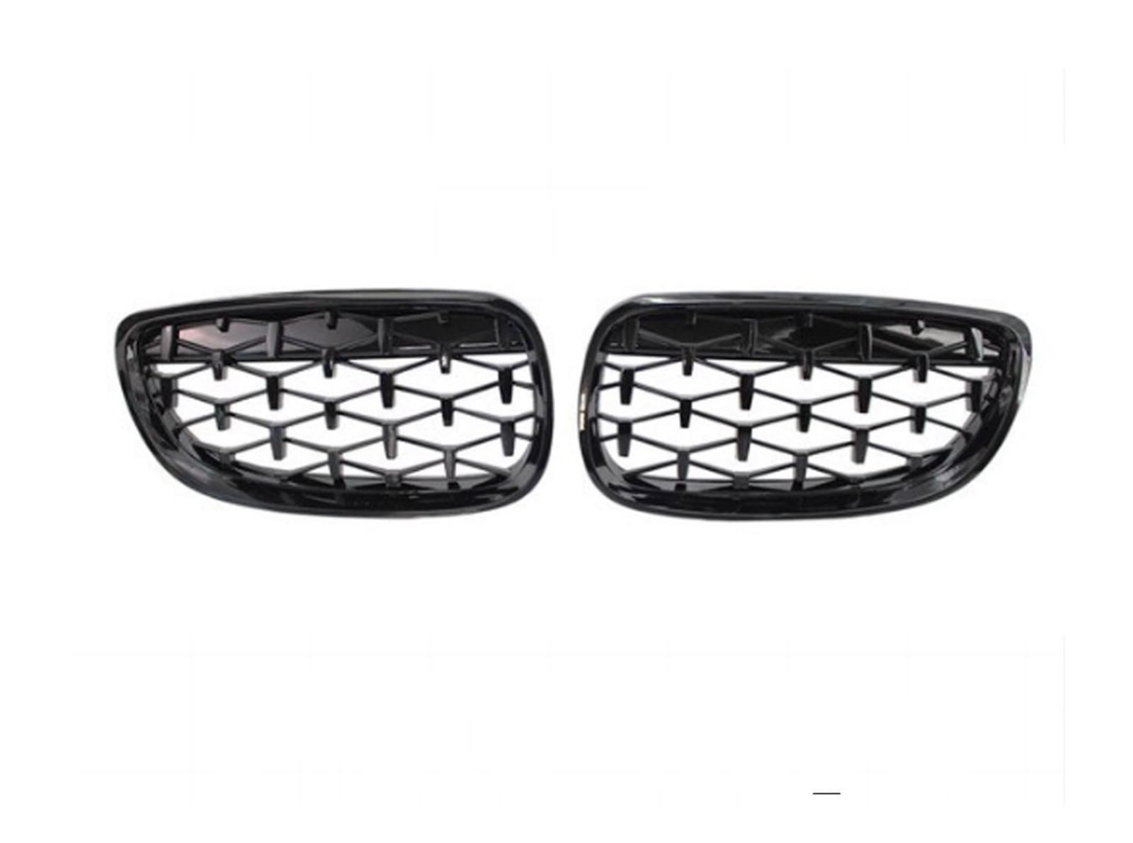 Auto Frontgrill Für 3er E92 E93 M3 2-Türer 2006-2009/2010-2013 Frontnierengrill Kühlergrill Sportwagen-Tuning-Zubehör Kühlergrill(06-09 GBlack) von RFSHOP