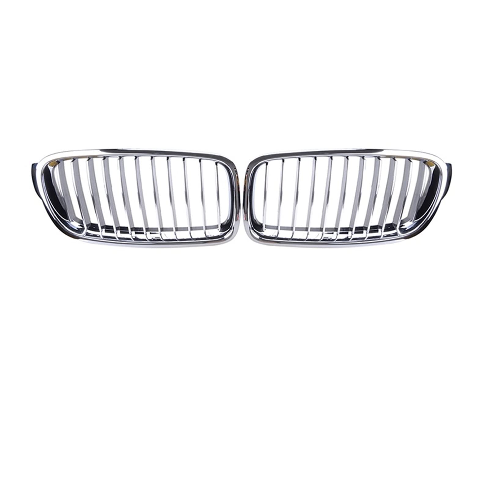 Auto Frontgrill Für 3er F30 F31 F35 2012-2019 Limousine Front Nierengrill Chrom Überzug Racing Grille Autozubehör Kühlergrill(Front Kidney 5) von RFSHOP