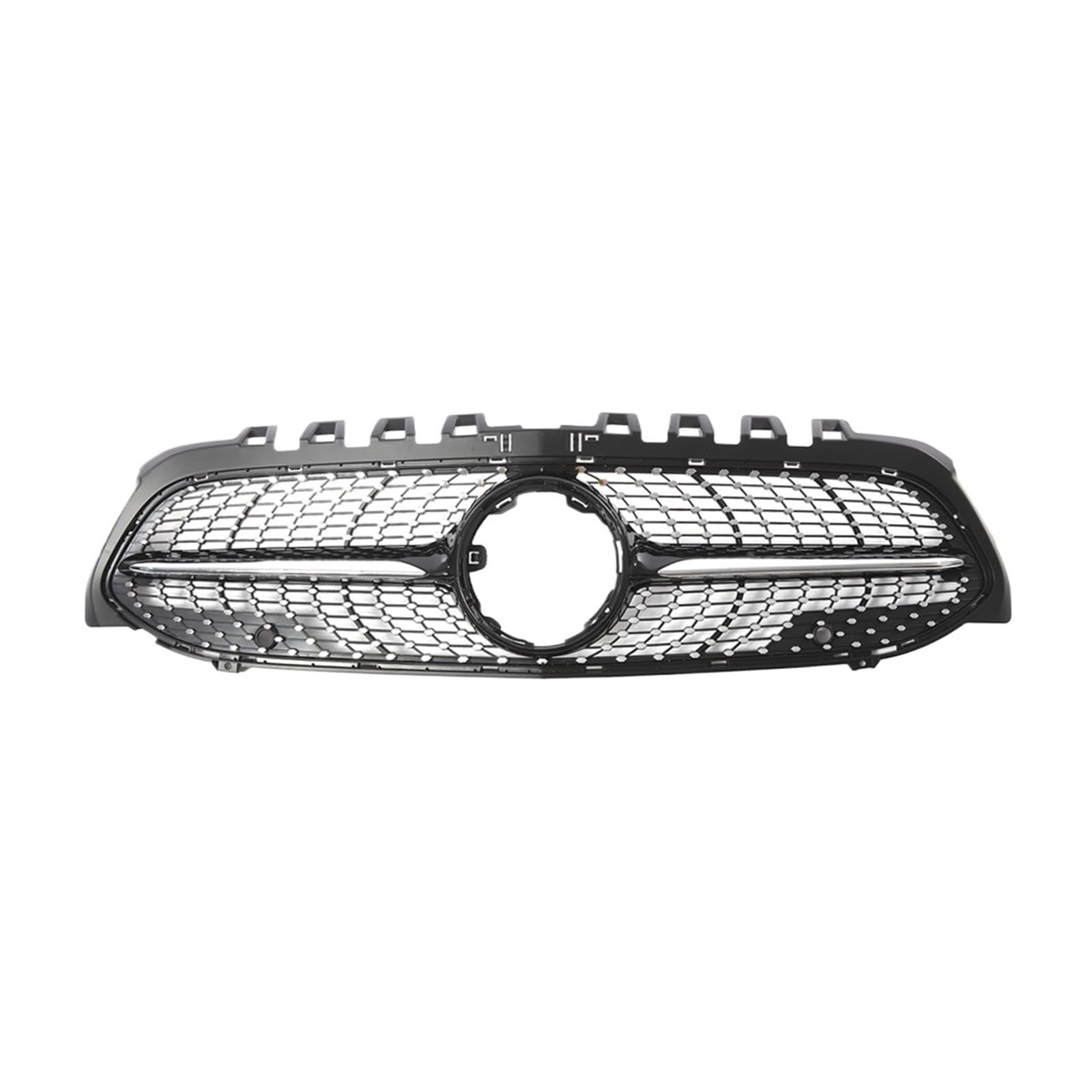 Auto Frontgrill Für Benz A-Klasse W177 2019 2020 2021 2022 A200 A220 A250 A35 AMG Chrom Schwarz Diamanten Stil Kühlergrill Schwarz GTR Front Stoßstange Kühlergrill Kühlergrill(Diamonds-Black) von RFSHOP