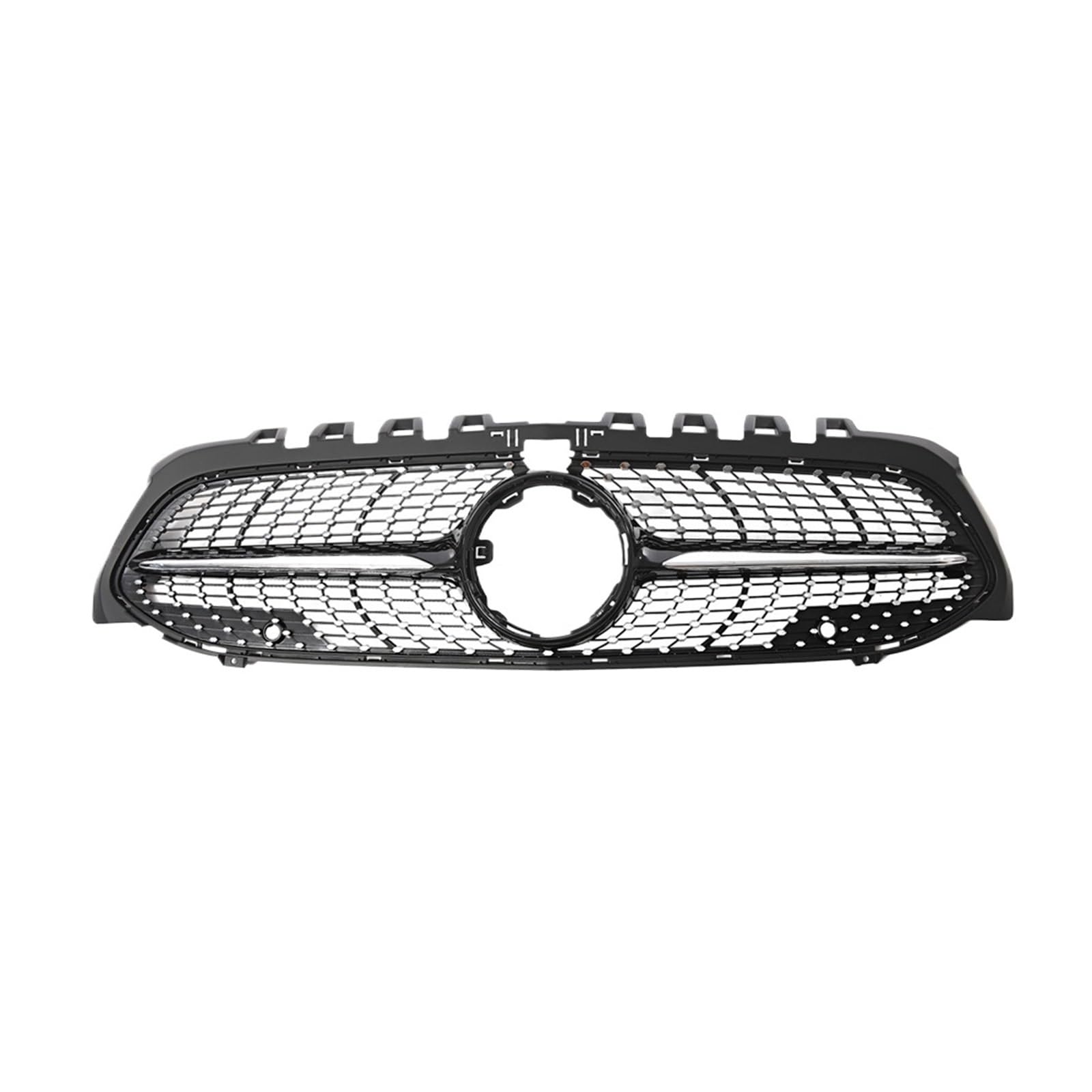 Auto Frontgrill Für Benz A-Klasse W177 2019 2020 2021 2022 A200 A220 A250 A35 AMG Chrom Schwarz Diamanten Stil Kühlergrill Schwarz GTR Front Stoßstange Kühlergrill Kühlergrill(Diamonds-Black W360) von RFSHOP