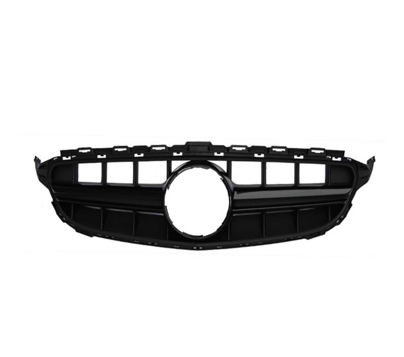 Auto Frontgrill Für Benz C-Klasse W205 2014-2018 Autozubehör Frontgrill Mittelnetz Grills Montage Rahmenabdeckung Dekorationsteile Kühlergrill(C63 W205 Black) von RFSHOP