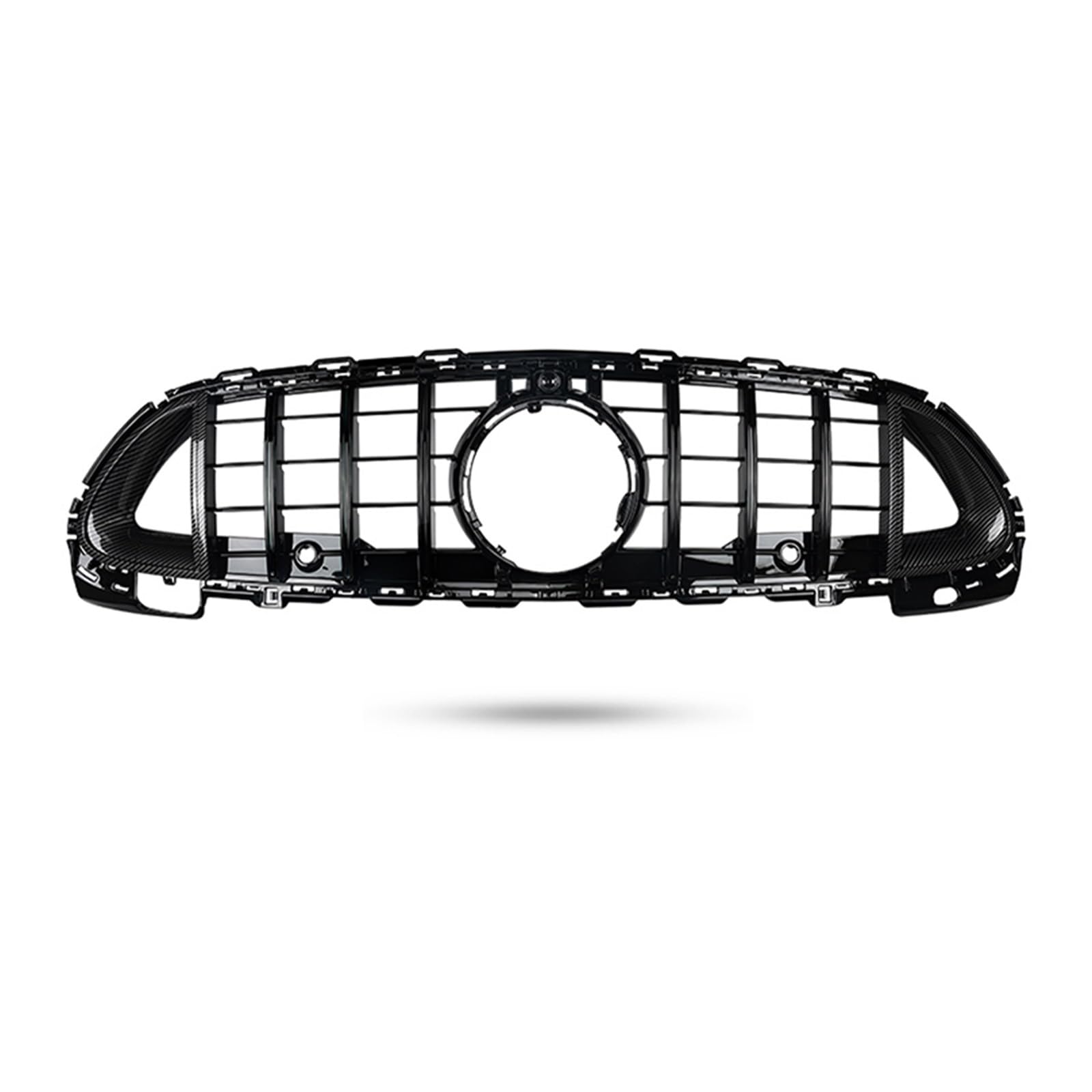 Auto Frontgrill Für Benz C Klasse W206 2022+ C200 C220 C300 Frontstoßstangengrill Sport Racing Grill Mit Kamera Auto-Styling Kühlergrill von RFSHOP