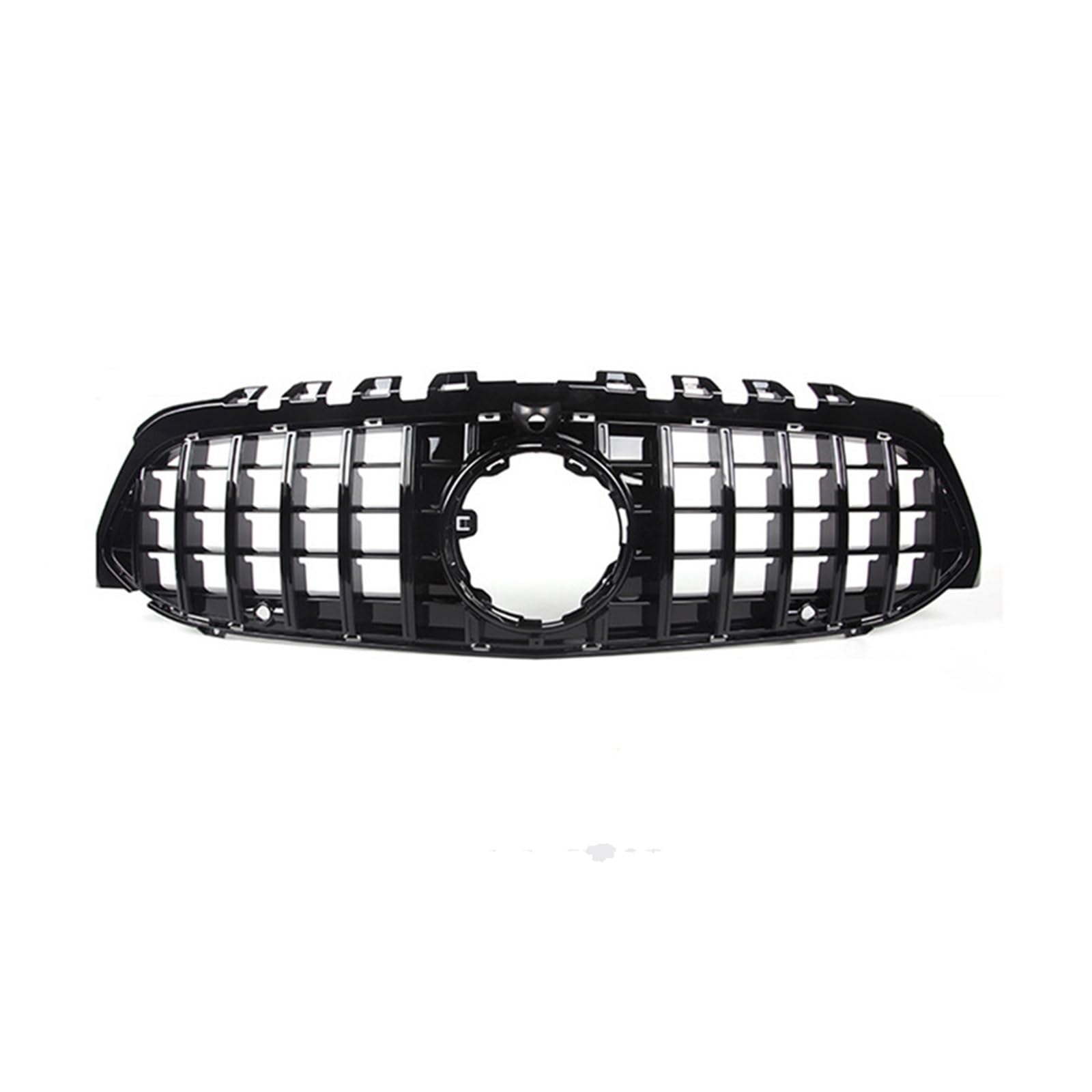 Auto Frontgrill Für Benz CLA W118 2020+ CLA200 CLA260 CLA45 Frontstoßstangengrills Racing Retrofit Grill GT Style Grille Ersatzteile Kühlergrill(Schwarz) von RFSHOP