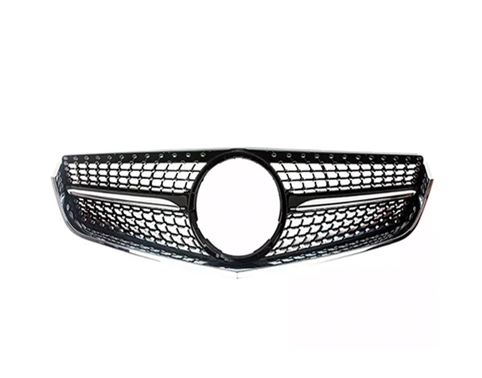 Auto Frontgrill Für Benz E Coupe W207 C207 A207 E260 E200 E320 E350 E400 E500 2009-2016 Front Kühlergrill Einlass Grill Gitter Tuning Kühlergrill(09-12 Diamond Black) von RFSHOP