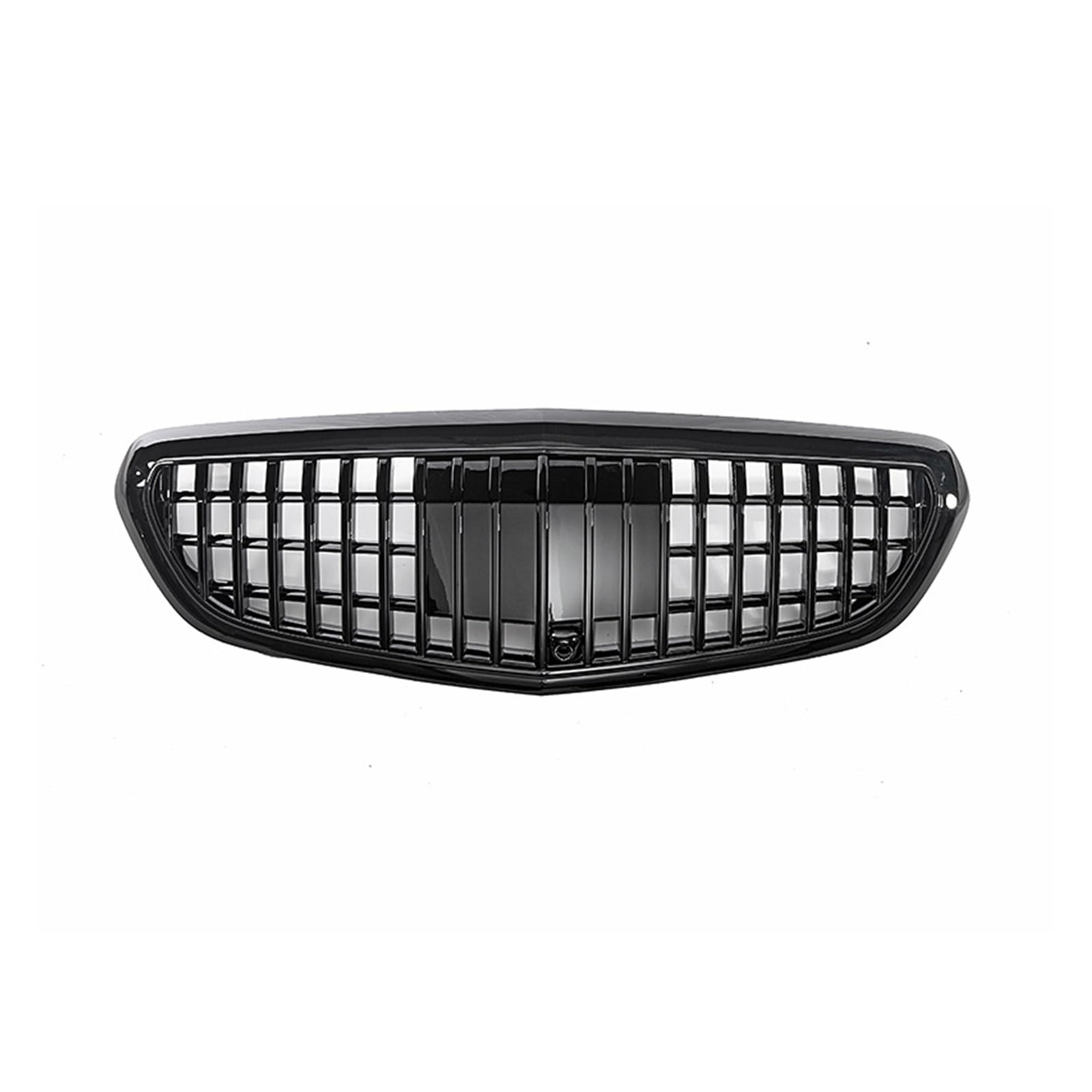 Auto Frontgrill Für Benz E-Klasse W212 2013 2014 2015 Fronteinlassgitter Renngrill Modifiziert Für Maybach ABS Glänzend Schwarz Kühlergrill(Schwarz) von RFSHOP