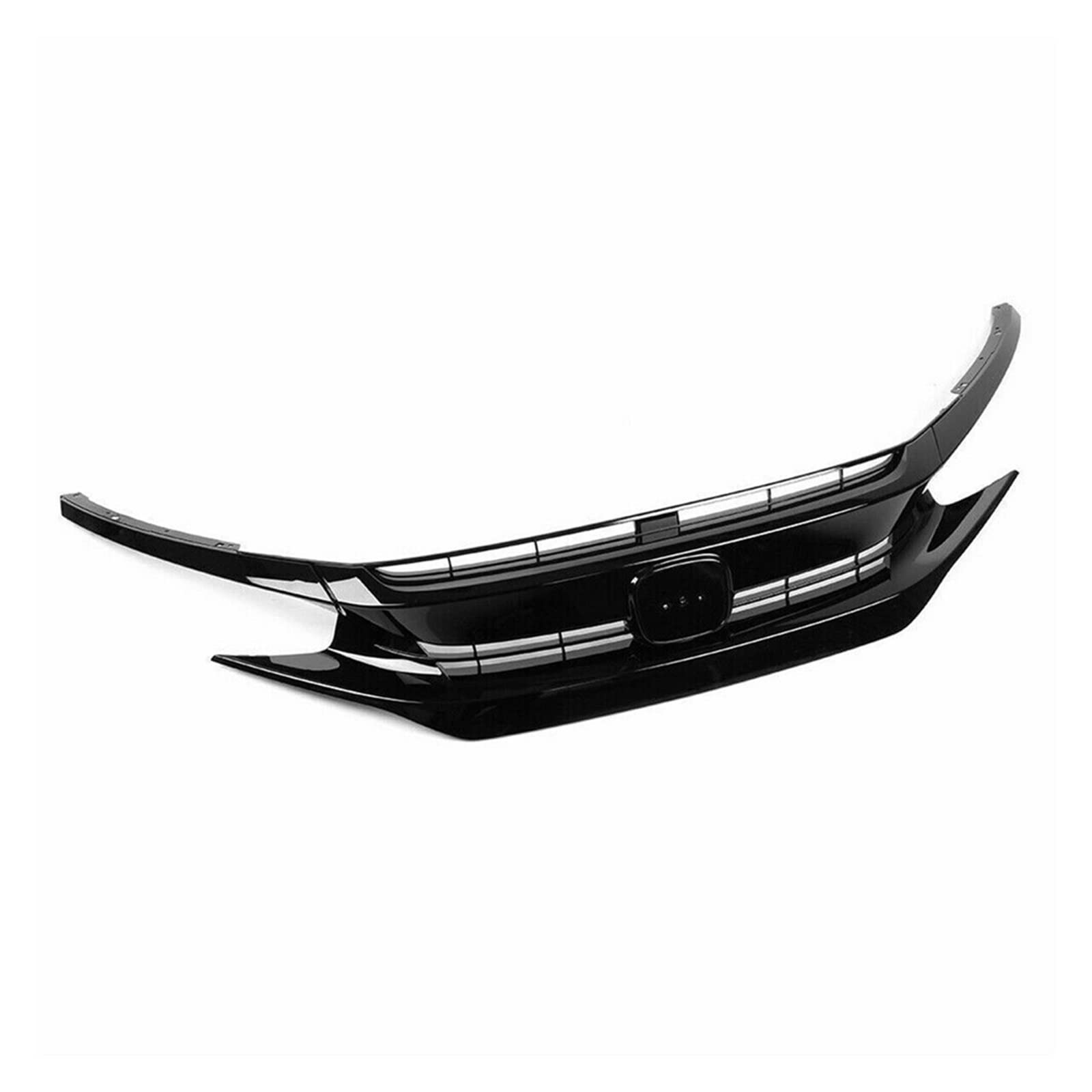 Auto Frontgrill Für Civic 10th 2016 2017 2018 Kühlergrill Racing Grills Coupe Limousine Auto Oberen Stoßfänger Haube Splitter Spoiler Mesh Körper Kit Kühlergrill von RFSHOP