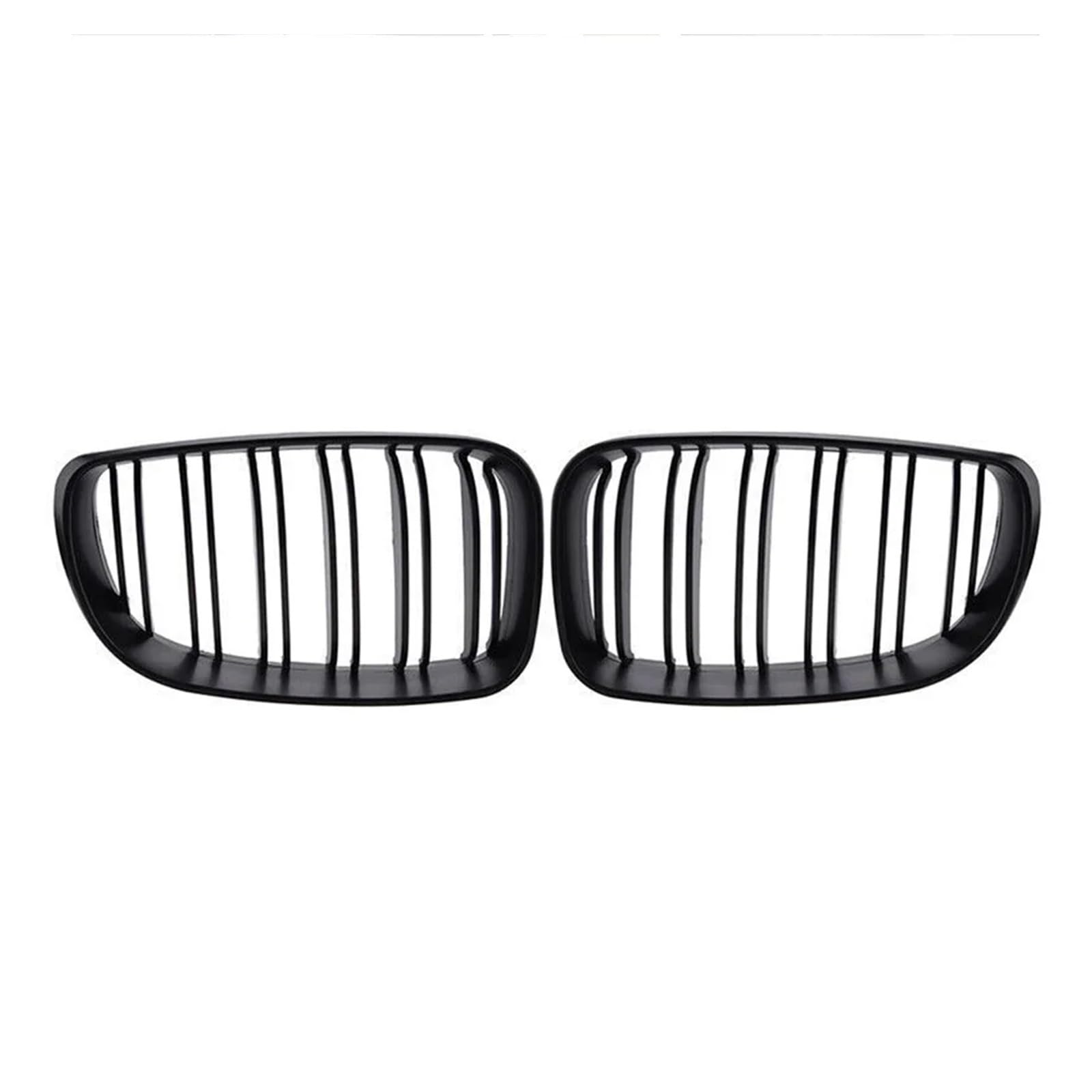 Auto Frontgrill Für E81 E87 E82 E88 128I 130I 135I 2008-2011 Carbon Fiber Racing Grill Auto Front Gitter Stoßstange Haube Niere Grille ABS Grills Kühlergrill(Matt-schwarz) von RFSHOP