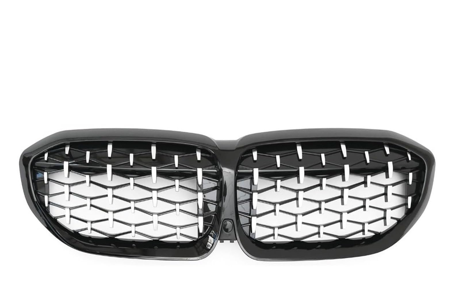 Auto Frontgrill Für G20 3er G20 G21 G28 2019-2022 Frontstoßstange Haube Nierengrill Renngitter Ersatz Black Diamond Meteor Style Kühlergrill(Diamond-Chrome Black) von RFSHOP