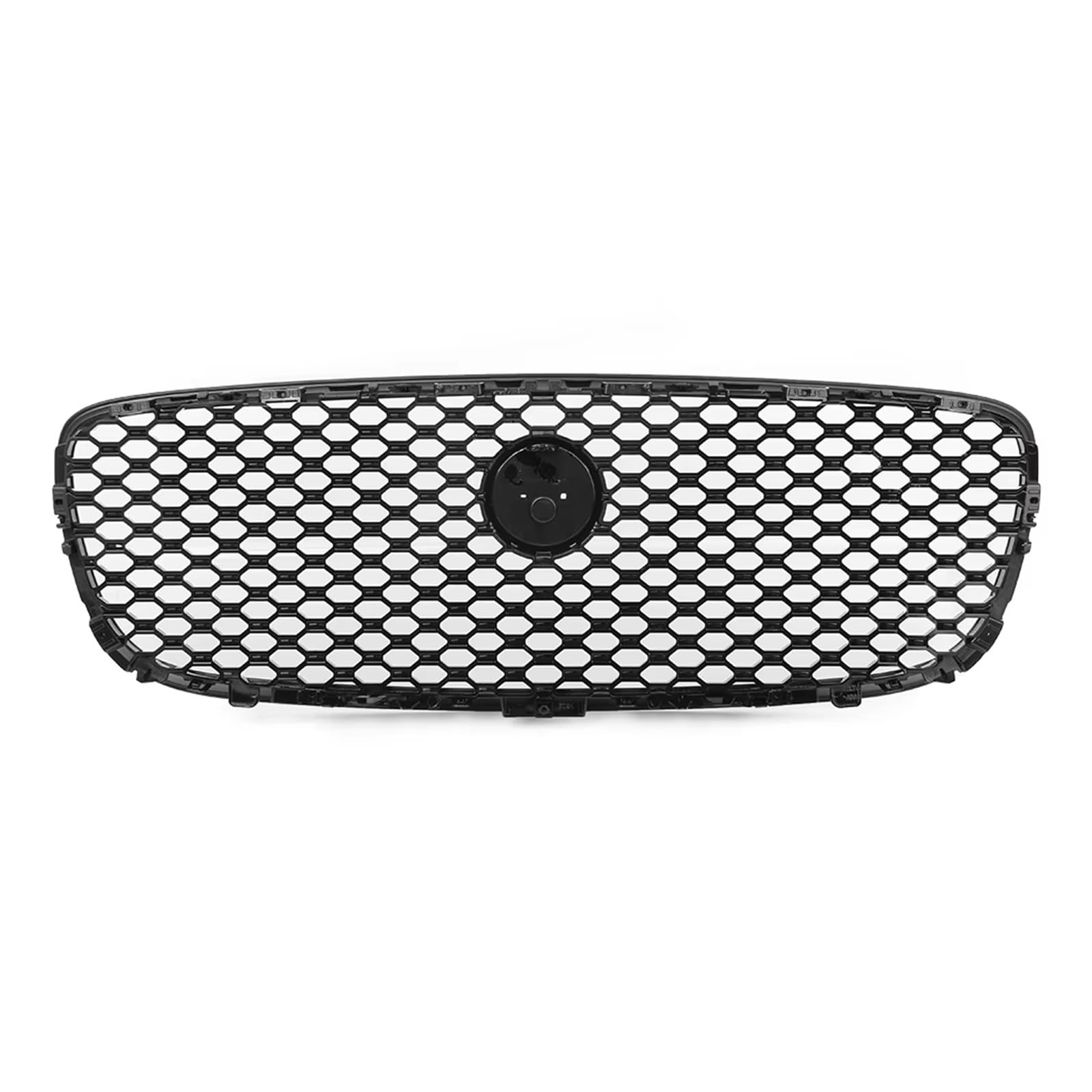 Auto Frontgrill Für Jaguar XF XFR 2016 2017 2018 2019 2020 Auto Front Kühlergrill Mesh Grill Ersatz Mit Emblem Kühlergrill von RFSHOP