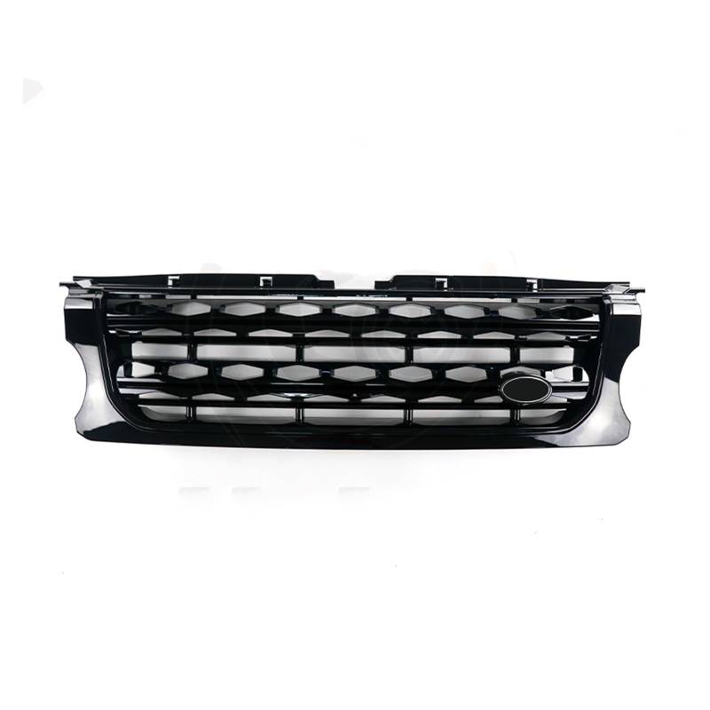 Auto Frontgrill Für Land Für Rover Für Discovery 4 LR4 2014 2015 2016 L319 Frontstoßstange Auto-Mittelteil Styling Oberer Renngrill Kühlergrill(Full Black) von RFSHOP