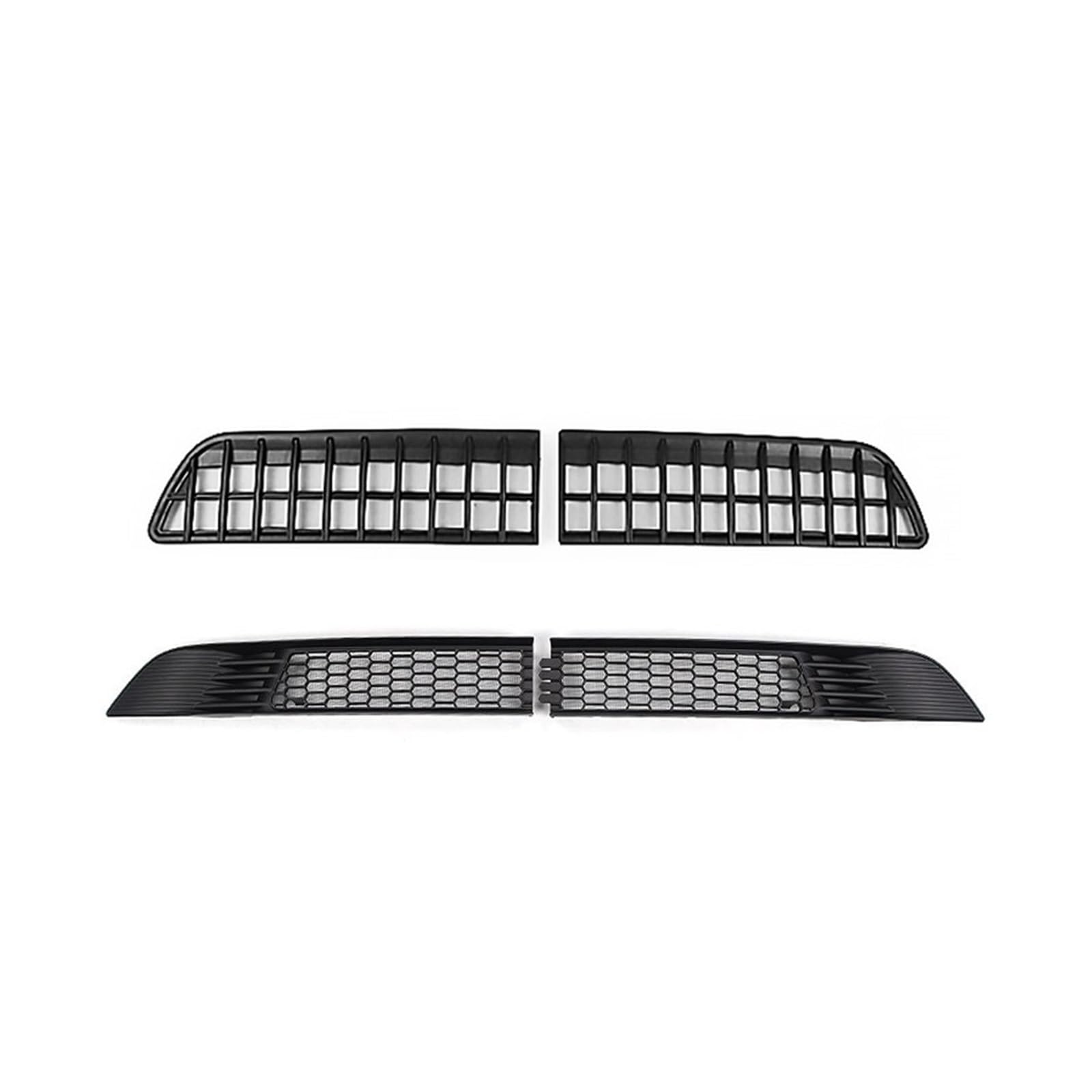 Auto Frontgrill Für Tesla Für Modell Y Untere Stoßstange Anti-Insektennetz Anti-Staub Proof Innere Entlüftungsgitterabdeckung Insektensicherer Frontabdeckungseinlass Kühlergrill(Option 3 (Kit)) von RFSHOP