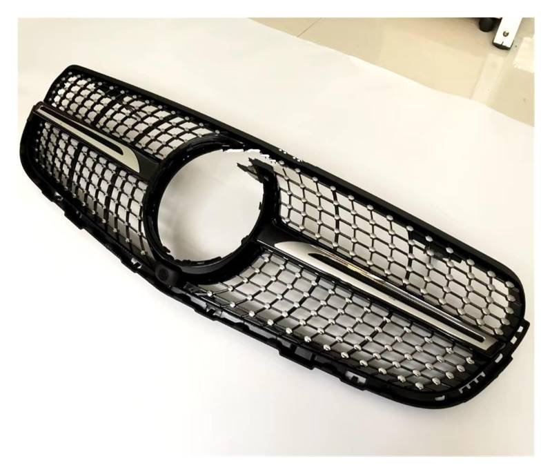 Auto Frontgrill Kühlergrill Mitte Grill Für Benz W253 X253 GLC 200 GLC250 GLC300 Sport GlC450 2014-2017 Diamant Grille Kühlergrill(Black with Camera) von RFSHOP