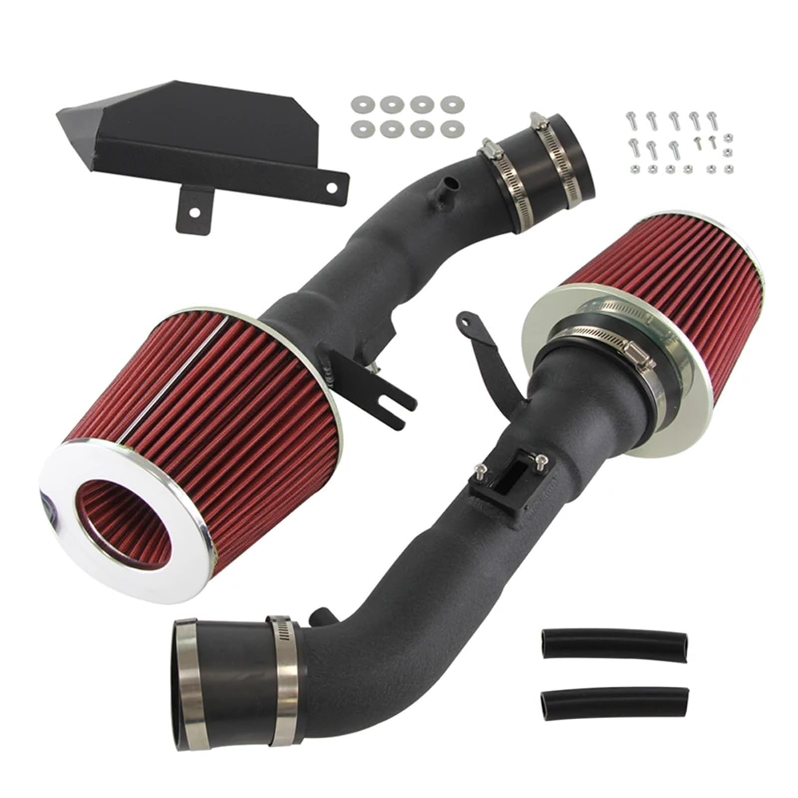 Auto-Lufteinlassrohr Für Nissan 370Z 3,7 L V6 2009-2019 Cold Air Intake Rohr Kit & Luftfilter Passt Ansaugschlauch von RFSHOP