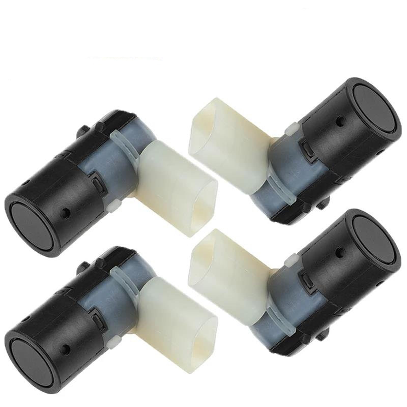 Auto Parken Sensor 7H0919275C 3Pins PDC Parkplatz Sensor Für VW Für Käfer Für Cabrio Für Polo Für Derby Für Vento Für IND Parkassistent-Sensor(4 Pieces) von RFSHOP