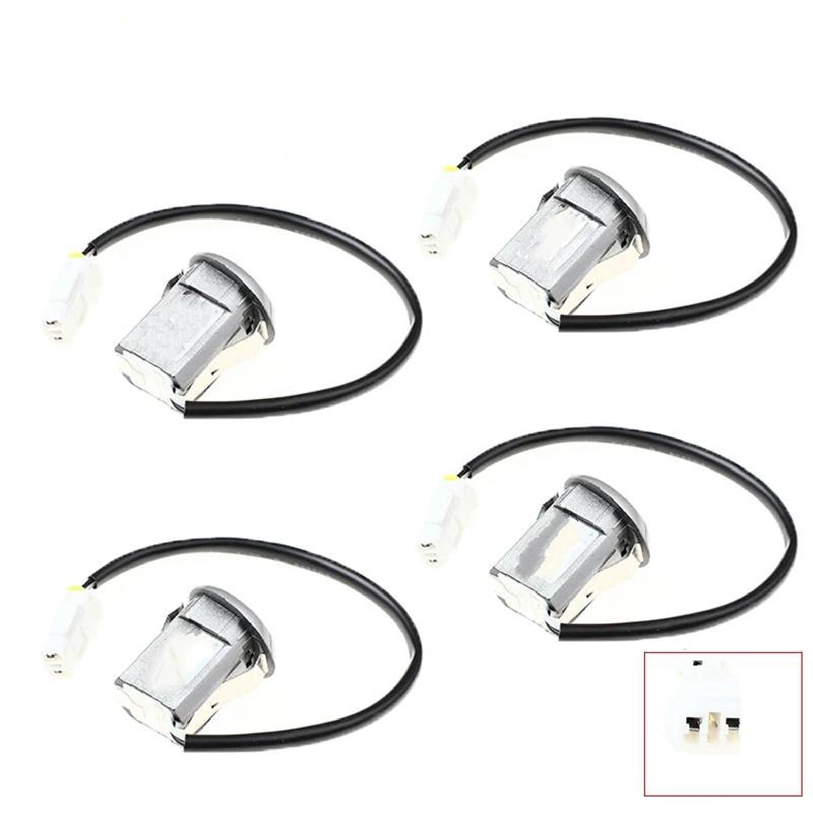 Auto Parken Sensor 8934128410 Einparkhilfe PDC Sensor Für Toyota Für Previa Für Clr30L Für ACR Parkassistent-Sensor(4 Pieces) von RFSHOP