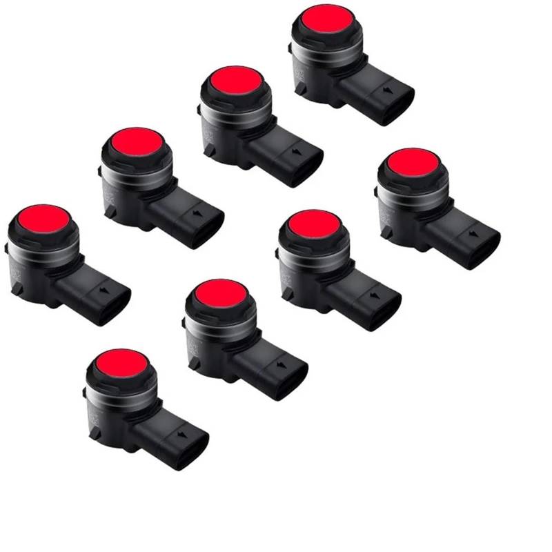 Auto Parken Sensor Auto Parkplatz Sensor Unterstützung Backup Radar Summer System Für Toyota Für Corolla Für Altis Für Auris Für Hybrid E210 2018 2019 2020 2021 2022 Parkassistent-Sensor(Red (8 pieces von RFSHOP