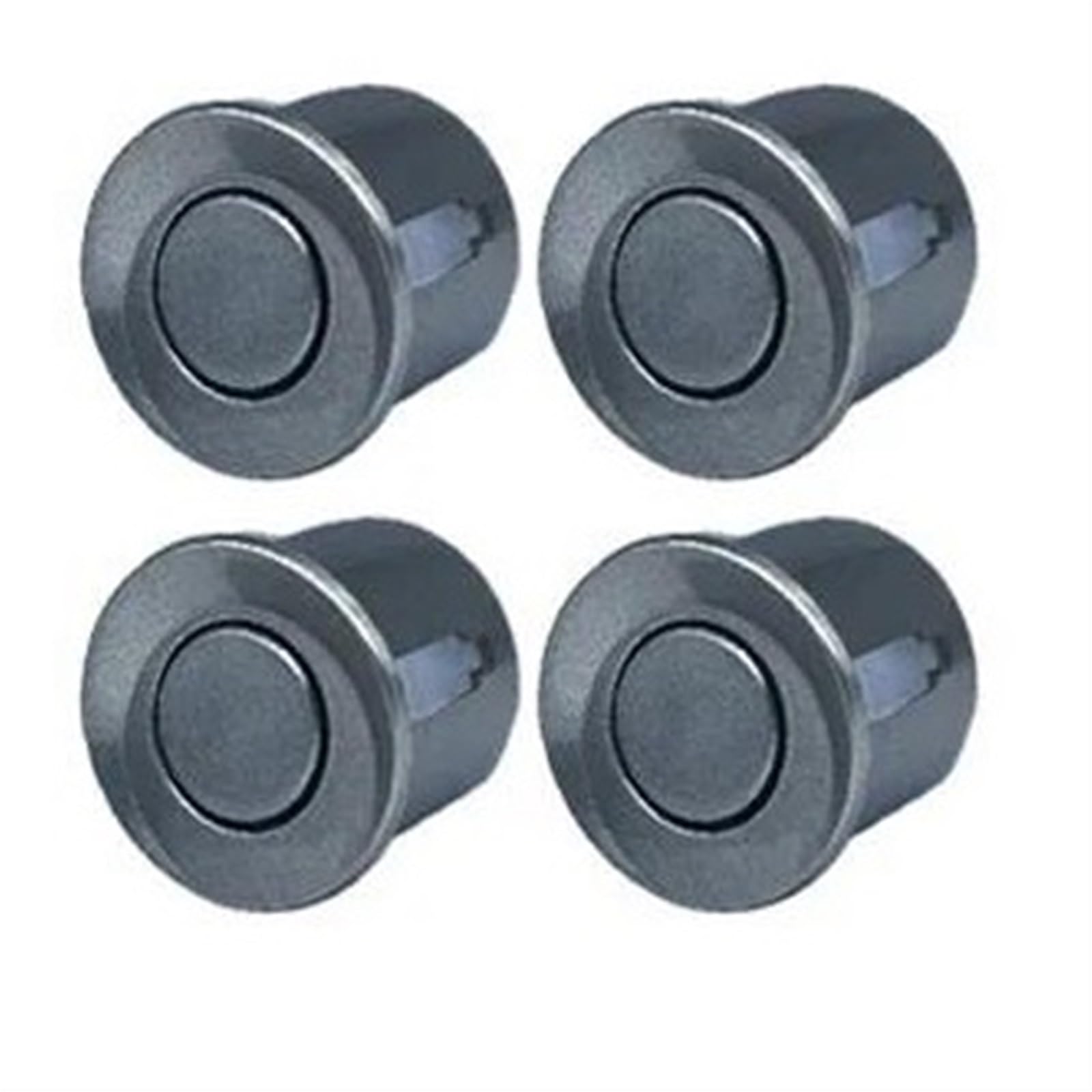 Auto Parken Sensor Parksensor-Kit Für Autos Mit Automatischer Parktronic-Rückfahrüberwachung, 22 Mm, 4 Sensoren, Radarwarnsystem, Hintergrundbeleuchtung Parkassistent-Sensor(Grey) von RFSHOP