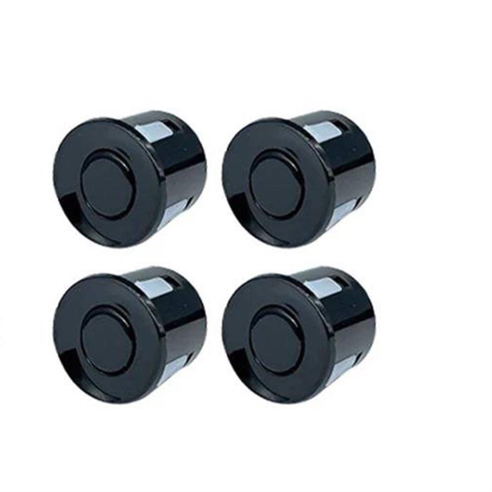 Auto Parken Sensor Parksensoren Fürs Auto, Park-Set, 22 Mm, 4 Sensoren, Display-Hintergrundbeleuchtung, Rückfahrradar-Überwachungssystem, 4 Farben, 12 V Parkassistent-Sensor(Schwarz) von RFSHOP