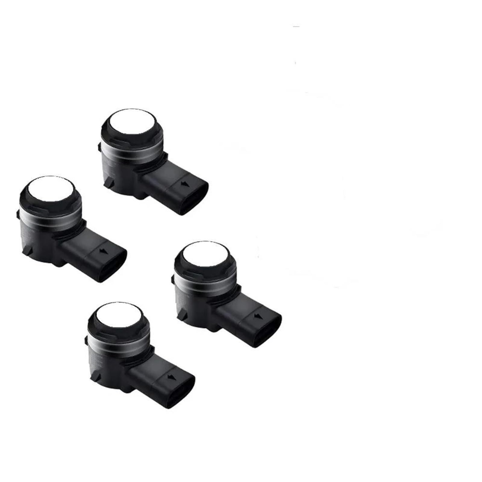 Auto Parken Sensor Sensoren Auto Parkplatz Sensor Unterstützung Backup Radar Summer System Für SEAT Für Ateca Für Arona Für Tarraco Für Ibiza Mk5 Für Leon Mk3 Parkassistent-Sensor(Pearl White (4 pcs)) von RFSHOP