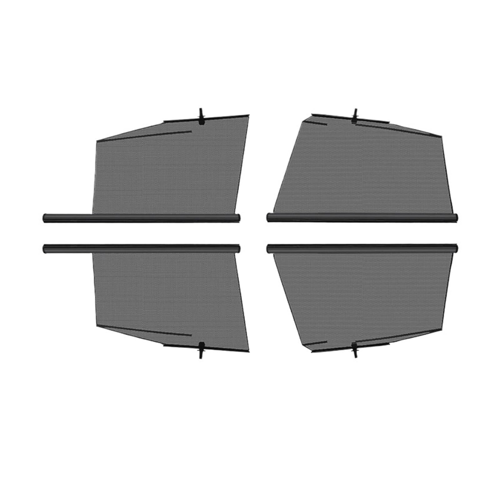 Autofenster Sonnenschutz Auto-Sonnenschutz Hebefenster Individueller Vordere Und Hintere Abdeckung Windschutzscheibenschutz Für Tesla Für Modell 3 YXS 2018-2020 2021 2022 2023 Solljusskydd(X-4 pcs) von RFSHOP