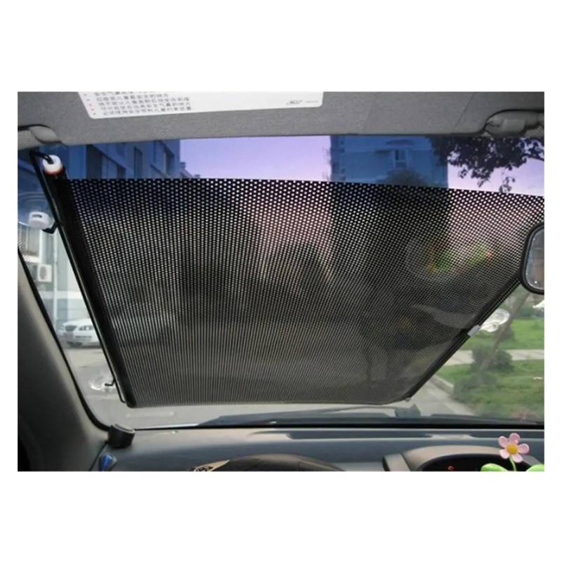 Autofenster Sonnenschutz Auto Versenkbare Seite Fenster Auto Sonnenschutz Vorhang Windschutzscheibe Sonnenschutz Schild Abdeckung Mesh Visier Schild Für Autos 1PC 50 * 125 Solljusskydd(45X125) von RFSHOP