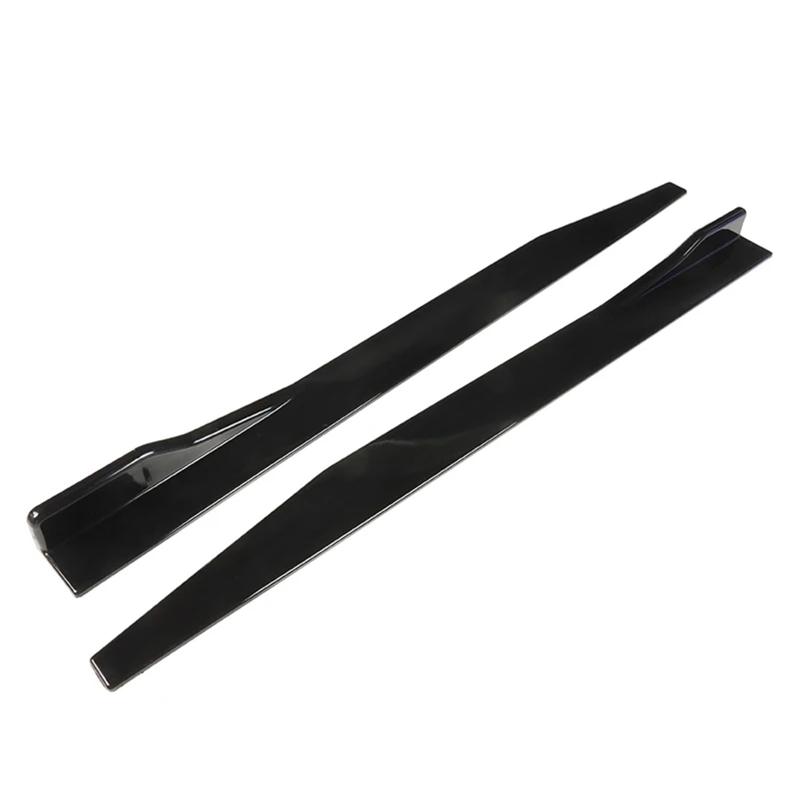 Automotive Seitenschweller 2 PCS Universal 1,18 M Auto Seitenschweller Spoiler Auto Stoßstange Verlängerung Rocker Panels Lip Rock Für Benz Auto Seitenschürze(A) von RFSHOP