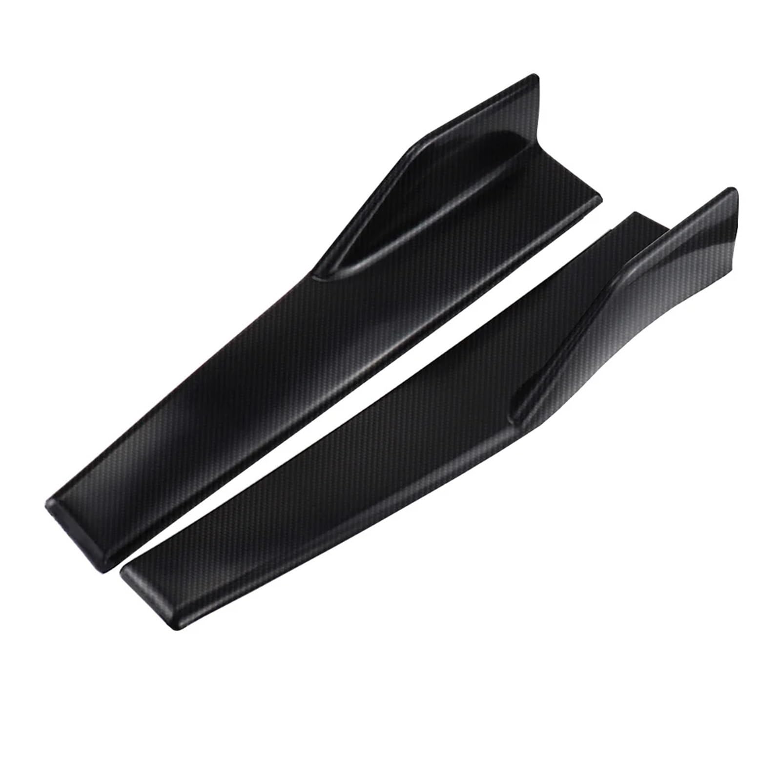 Automotive Seitenschweller 2 Teile/satz Auto Widebody Seitenschweller Splitter Kit Modifizierte Seitenschweller Rocker Anti-Scratch Winglet Flügel Stoßstange 45cm Universal Auto Seitenschürze(45mm Car von RFSHOP