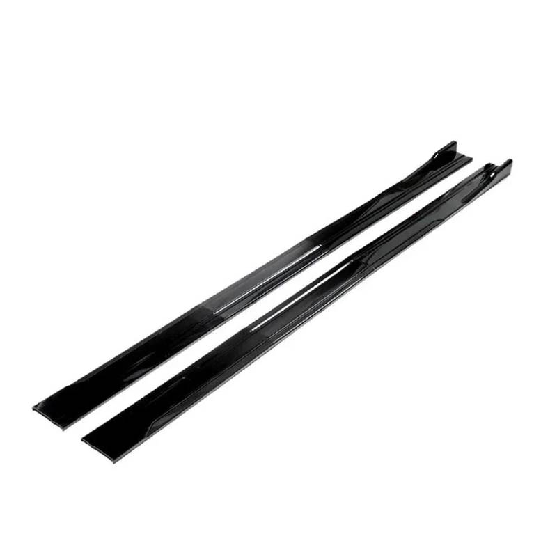 Automotive Seitenschweller 2M Auto Seite Rock Verlängerung Platte Lip Separator Stoßstange 2,18 M Universal Racing Seite Spoiler Auto Seitenschürze(2m-A) von RFSHOP