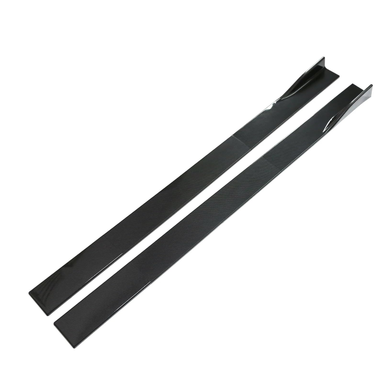 Automotive Seitenschweller 78,7 "Universal Side Rock Extensions Rocker Panel Splitter Lip Carbon Fiber Für Nissan Auto Teile Auto Seitenschürze von RFSHOP