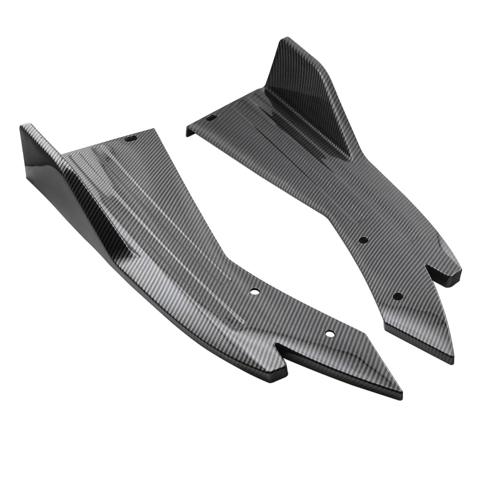 Automotive Seitenschweller Universal Für 5 Series E60 E61 F10 Heckstoßstangenschutz Canards Splitter Seitenschwellerschutz Body Kits Autozubehör 48cm Auto Seitenschürze(B) von RFSHOP