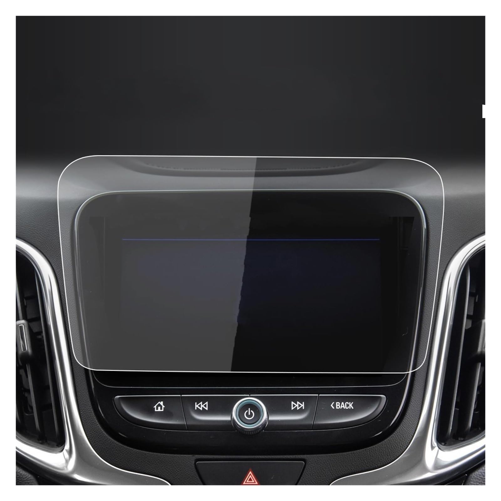 Displayschutzfolie Für Chevrolet Für Equinox 2023 Display Gehärtetes Glas Schutzfolie Navigation Autozubehör Auto Sticks Displayschutz Displayschutz von RFSHOP