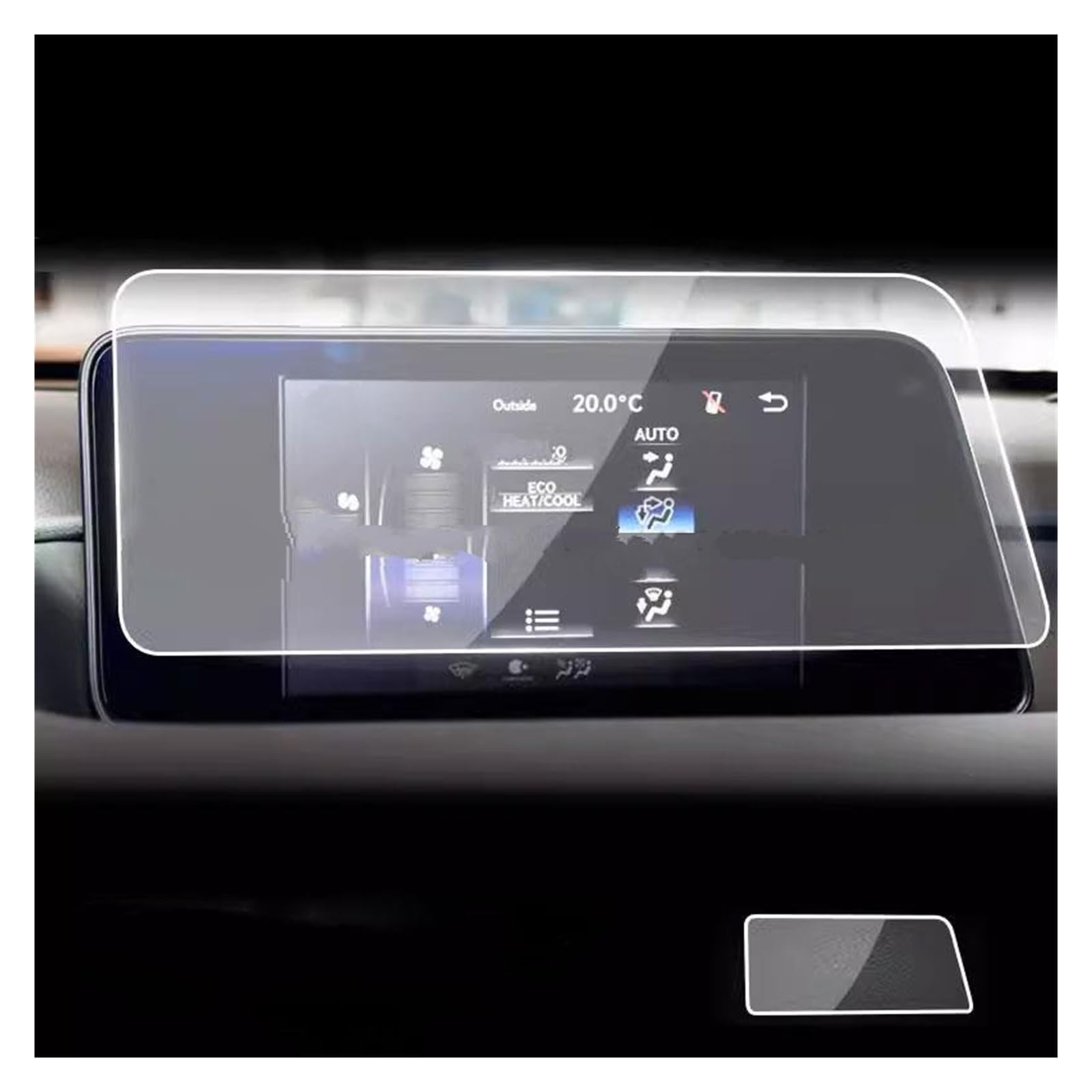 Displayschutzfolie Für Lexus Für RX 300 350 450h 2016-2020 8 Zoll 12,3 Zoll Auto-GPS-Navigation Anti-Kratz-Montage Gehärtetes Glas Displayschutz Displayschutz von RFSHOP