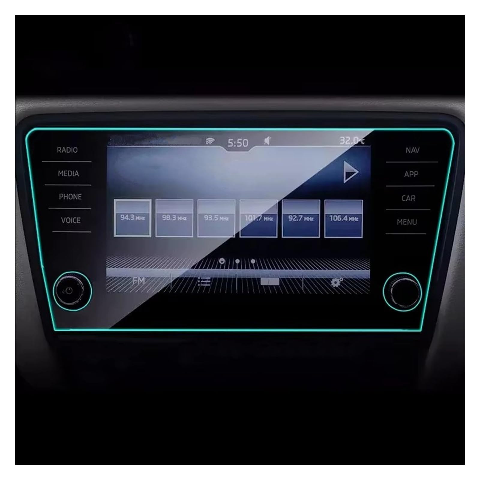 Displayschutzfolie Für Skoda Für Octavia Für A7 2019 Auto GPS Navigation Schutzfolie LCD Bildschirm TPU Schutzfolie Displayschutz Dekoration Displayschutz von RFSHOP