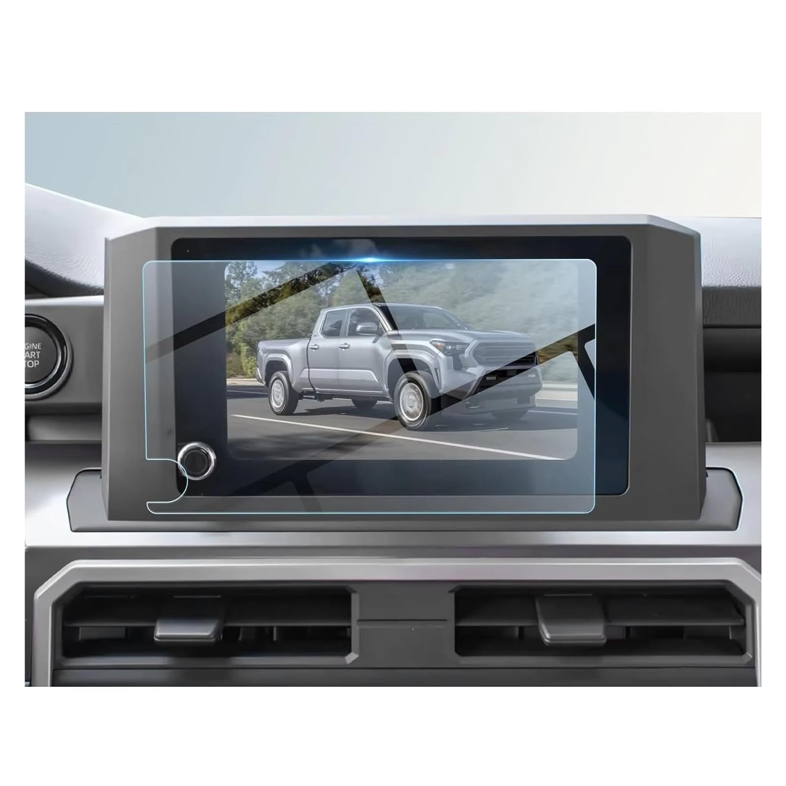 Displayschutzfolie Für Toyota Für Tacoma Für SR /SR5/Für TRD Für PreRunner 2024 8 Zoll Display Gehärtetem Glas Schutz Film Displayschutz von RFSHOP