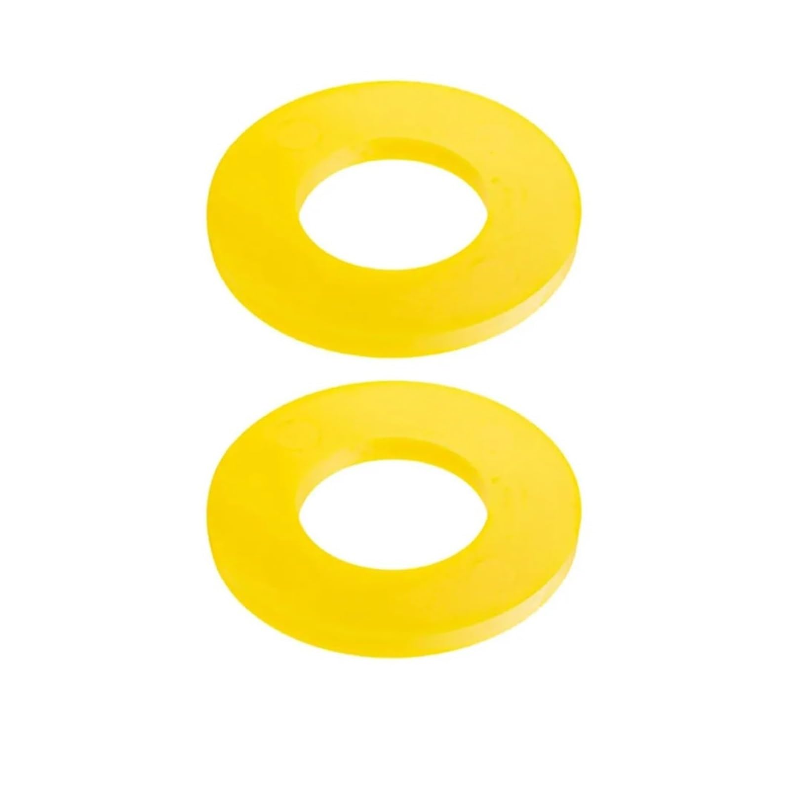 Federbeine Stoßdämpfer Universal Stoßdämpfer Pad Buchse Schutz Gummi Ring Für VW Für Golf MK4 Für Jetta Für Bora Für Skoda Buchse Haube Dichtung Vordere Lager Stoßdämpfer(2pcs Yellow) von RFSHOP