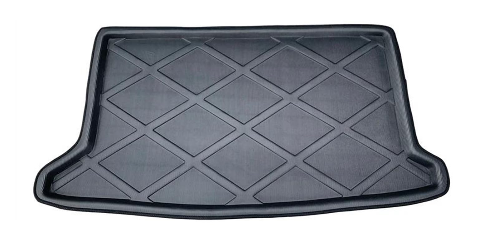 Kofferraummatte Kofferraumwanne Für Hyundai Für Accent Für Solaris Für Verna 2012-2017 Für Fließheck Hinten Boot Cargo Liner Tray Trunk Gepäck Boden Matte Pad Teppich Anti-schmutzig von RFSHOP