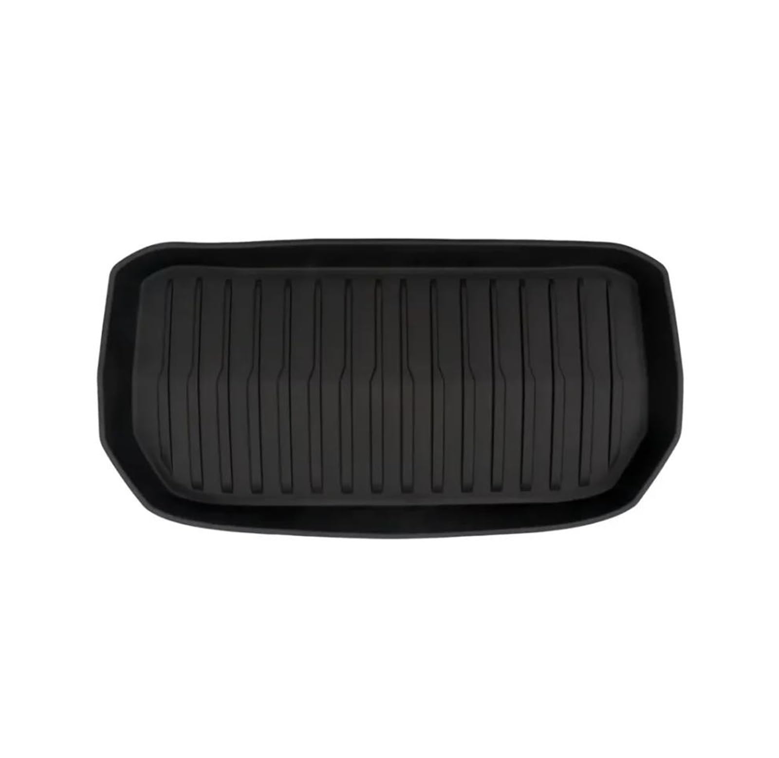 Kofferraummatte Kofferraumwanne Für Tesla Für Modell Y Allwetter-TPE-Front-Cargo-Liner Hinterer Kofferraum Untere Matte Boot Storage Tray(Front Mats) von RFSHOP