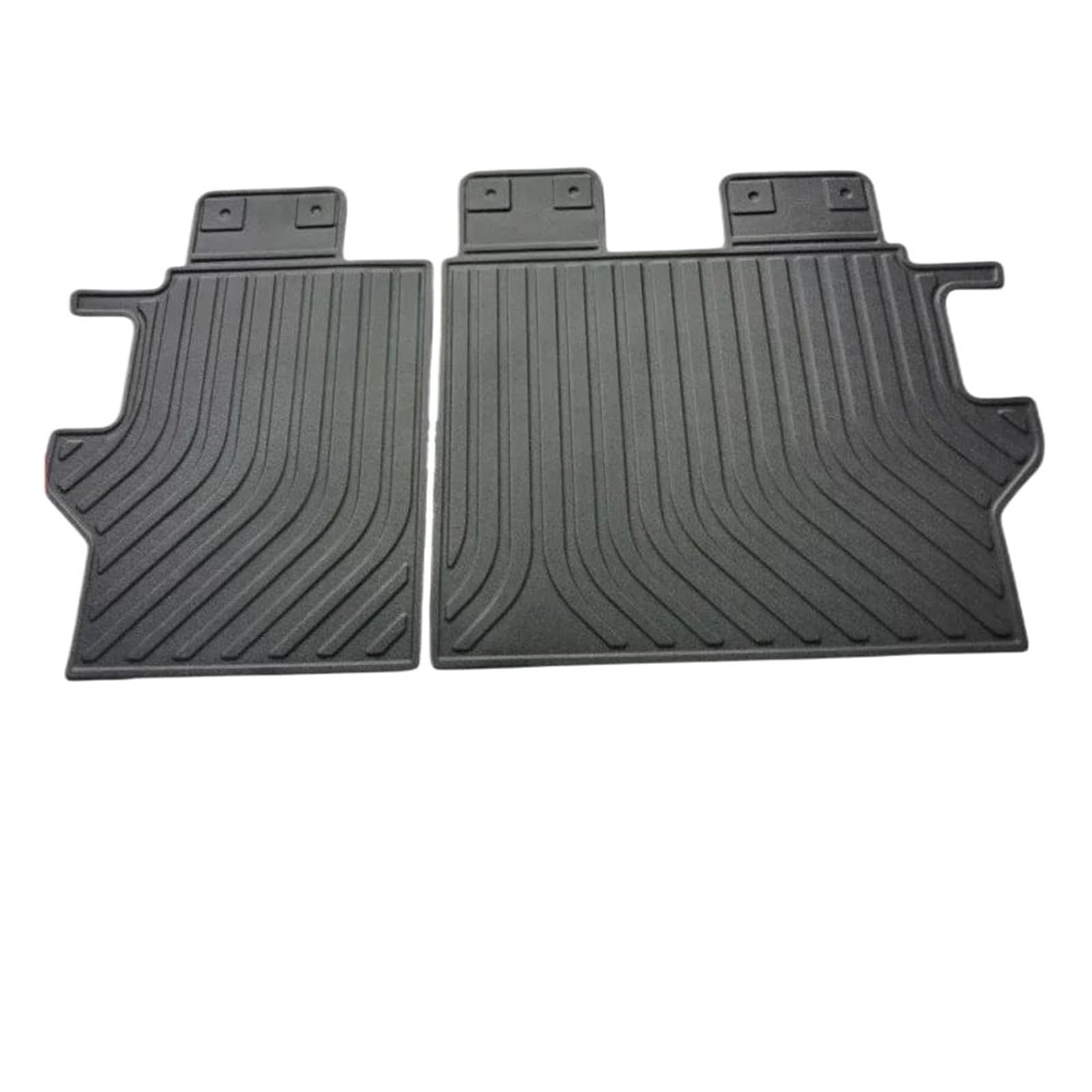 Kofferraummatte Kofferraumwanne TPE Für Toyota BZ4X 2024 2023 Hinterer Kofferraumwanne Frachtbootmatte Bodenwanne Schutzteppich Schlamm Kick Pad Zubehör(Rear Backrest) von RFSHOP