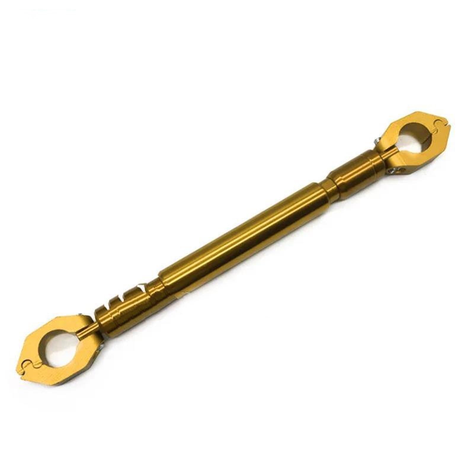 Motorrad Navigationshalterung Motorradzubehör Einstellbarer Lenker Balance Bar Navigation Handyhalterung GPS Für SYM Für CROX 50 125 150 RX(Gold) von RFSHOP