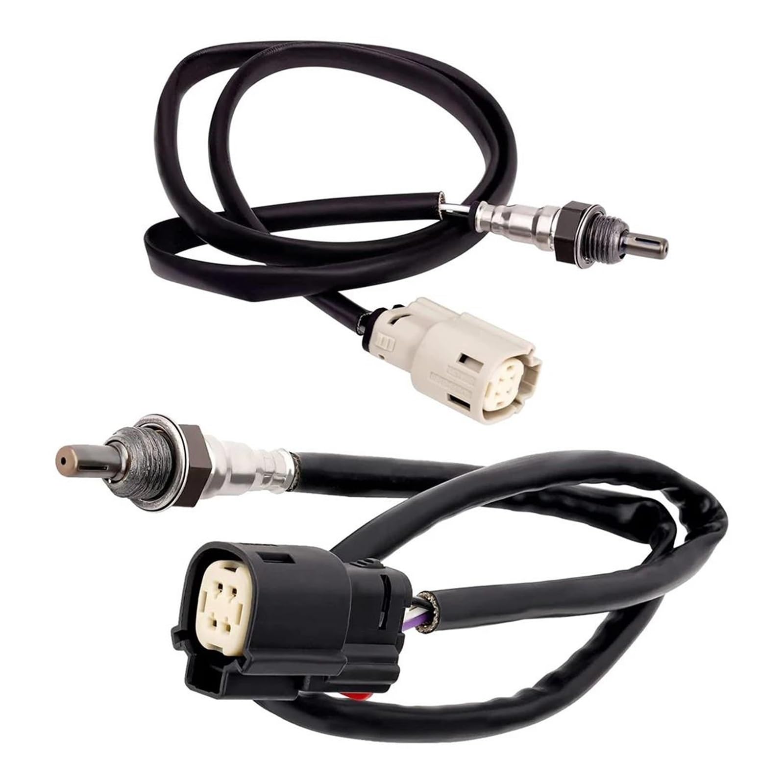 Regelsonde Vorne Und Hinten Motorrad Luft Kraftstoff Verhältnis Lambda O2 Sauerstoff Sensor Für Dyna Für FXD Für Softail Für FLS 32700005 32700006 Lambdasonde(2St) von RFSHOP