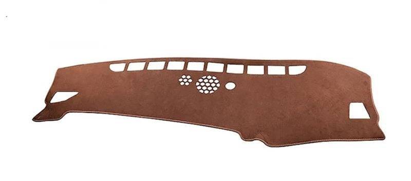 Vent Outlet Cover Innenraum Zubehör Für Kia Für Sportage NQ5 2022 2023 2024 Auto-Armaturenbrett-Abdeckungsmatten Vermeiden Licht Sonnenschutzpolster Teppiche Innenausstattung(LHD Brown) von RFSHOP